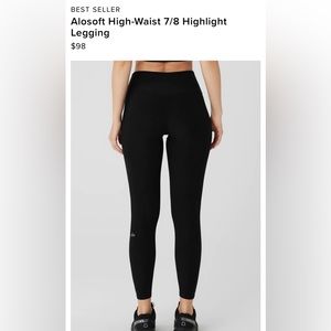 Alosoft High-Waist 7/8 Highlight Legging